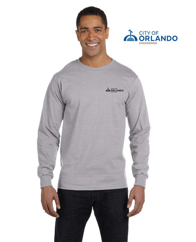 Engineering - Gildan DryBlend® 50 Unisex Cotton/50 Poly Long Sleeve T-Shirt - G840