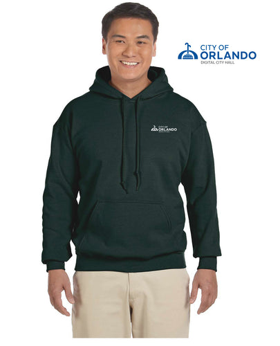 Digital City Hall - Gildan® Unisex Heavy Blend™ Hooded Sweatshirt - 18500