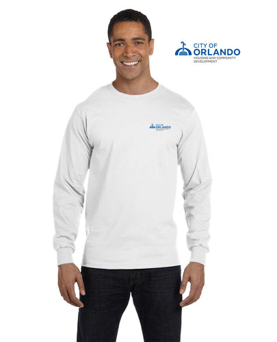 Housing and Community Development - Gildan DryBlend® 50 Unisex Cotton/50 Poly Long Sleeve T-Shirt - G840