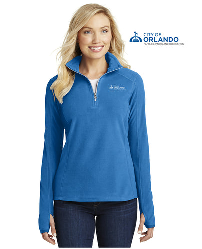 Business and Financial Services - Port Authority® Ladies Microfleece 1/2-Zip Pullover - L224