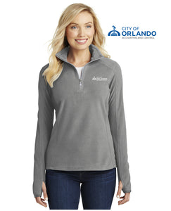 Accounting and Control - Port Authority® Ladies Microfleece 1/2-Zip Pullover - L224