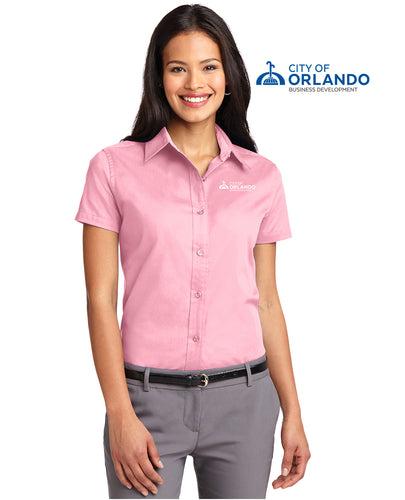 Business Development - Port Authority® Ladies Short Sleeve Easy Care Shirt - L508