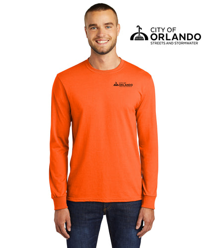 Streets & Stormwater - Port & Company® - Core Blend Long Sleeve Tee - PC55LS