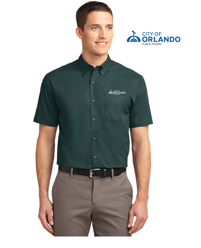 Public Works - Port Authority® Men's Short Sleeve Easy Care Shirt - S508