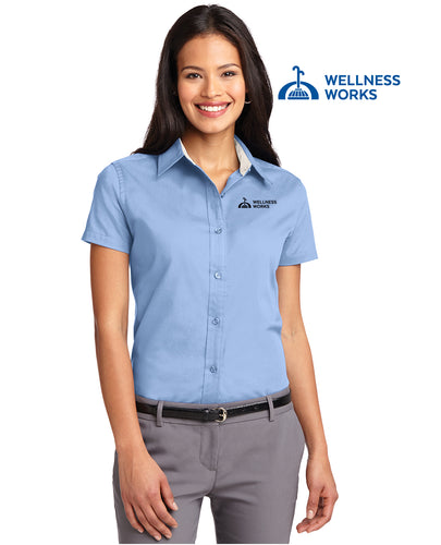 Wellness Works - Port Authority® Ladies Short Sleeve Easy Care Shirt - L508
