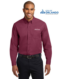 Accounting and Control - Port Authority® Long Sleeve Easy Care Shirt - S608
