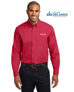 Accounting and Control - Port Authority® Long Sleeve Easy Care Shirt - S608